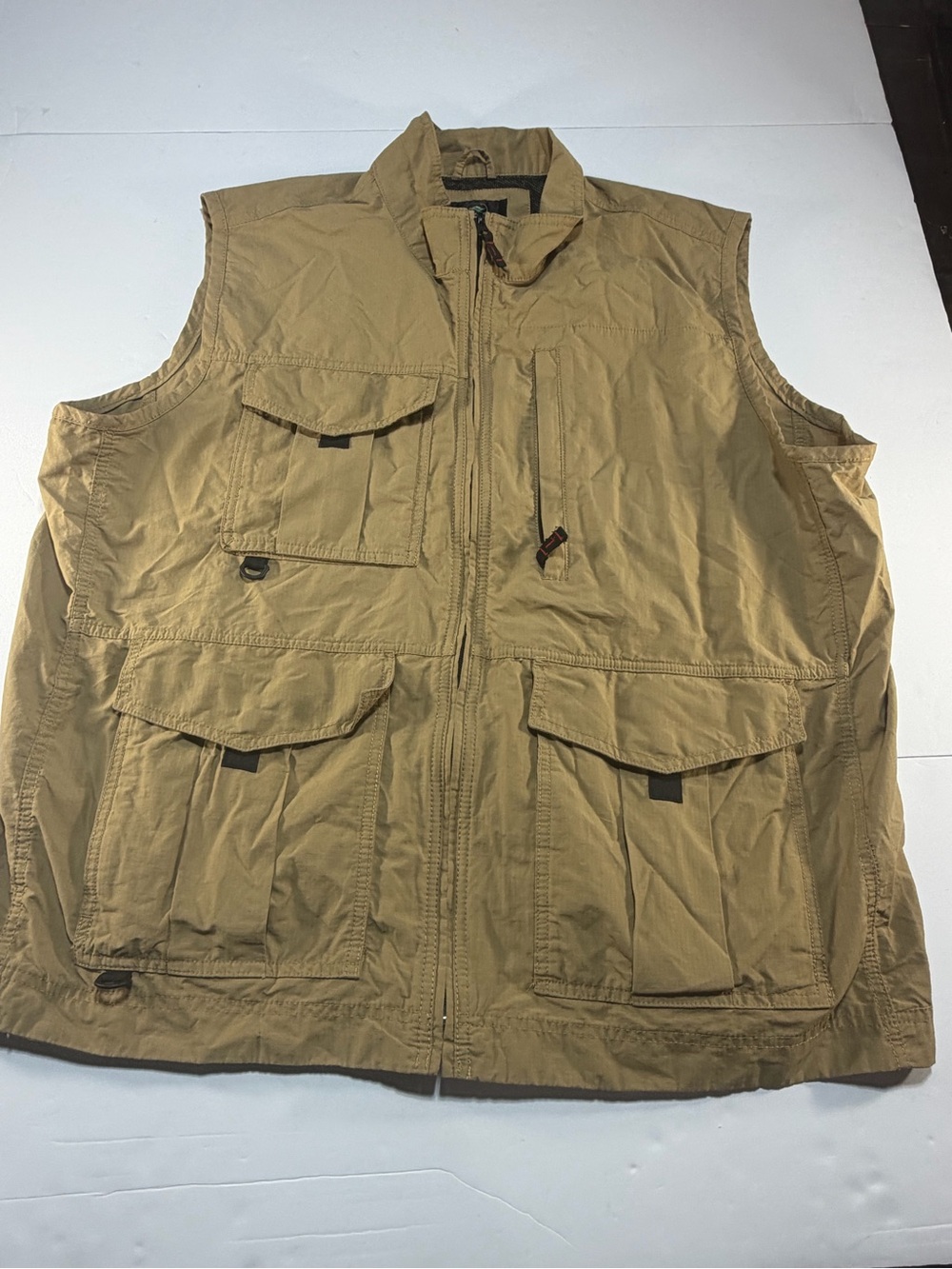 RedHead Utility Multi Pocket Fishing Vest XL Khaki Techwear Gorpcore